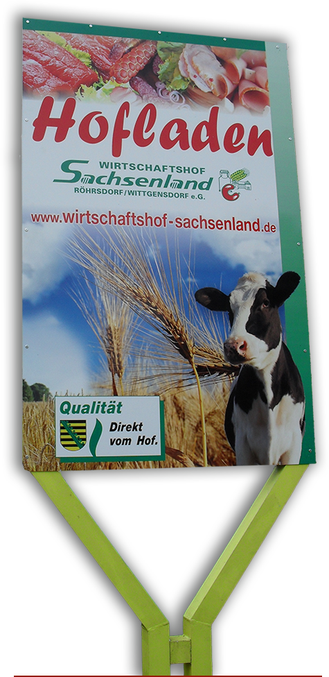 Schild-Hofladen